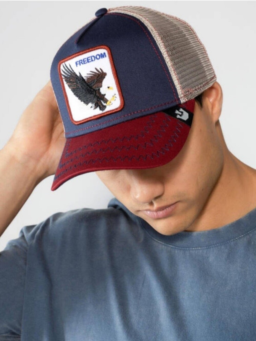 Goorin Bros The Farm Freedom Eagle Trucker Hat